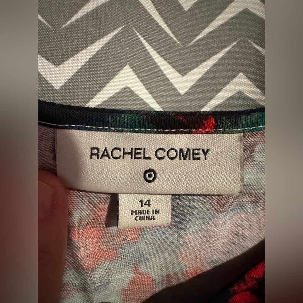 Rachel Comey x Target | Kodak Red Floral dress, size 14 - Picture 8 of 9